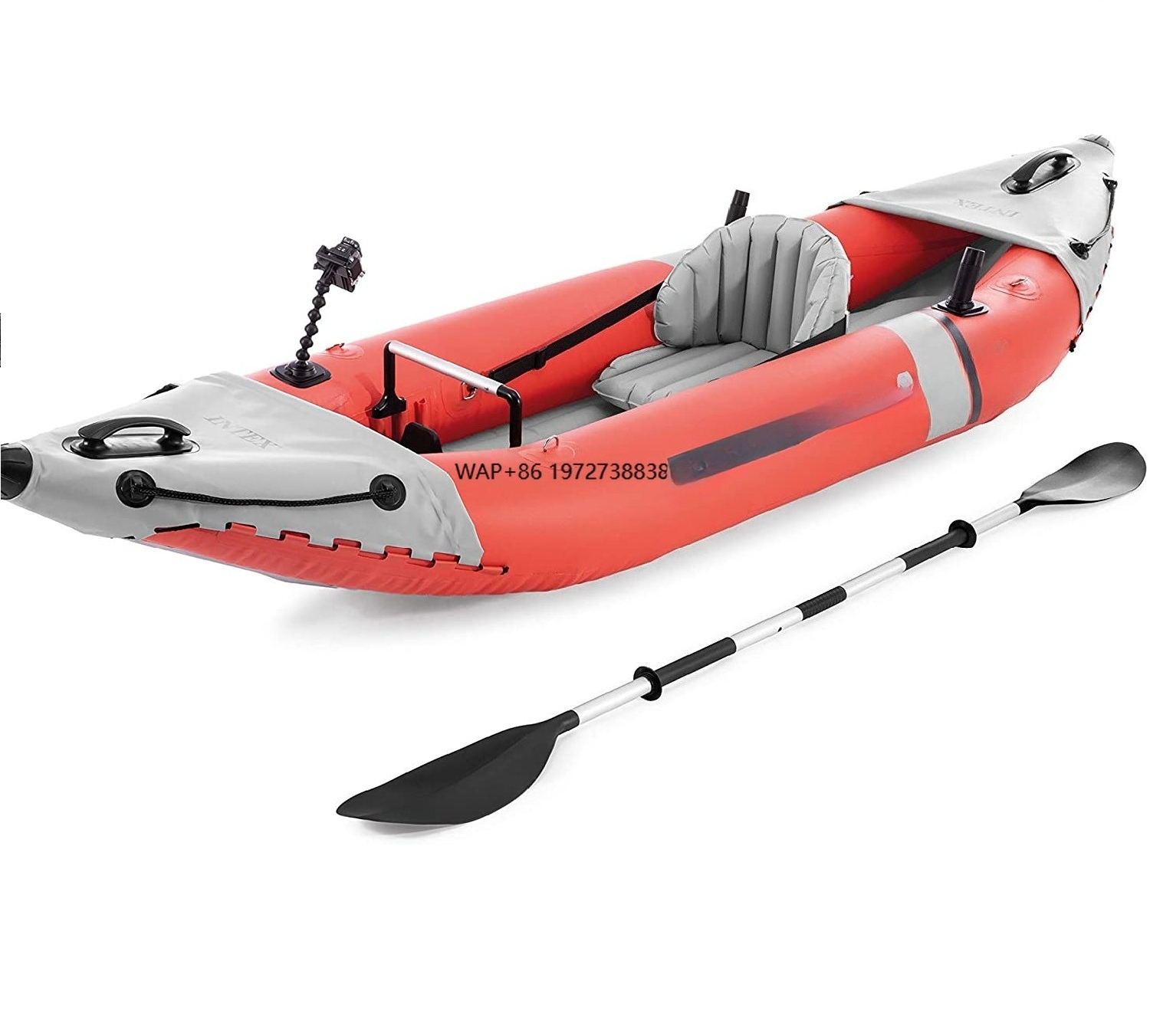 Fishing Kayak Rod Holder - 68303 Excursion Pro K1 Inflatable Fishing