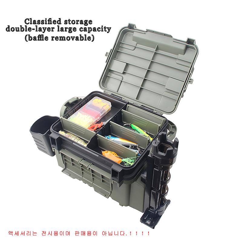 Large Fishing Box Organizer Mu - Fishing Kayak Crate のレビューと価格