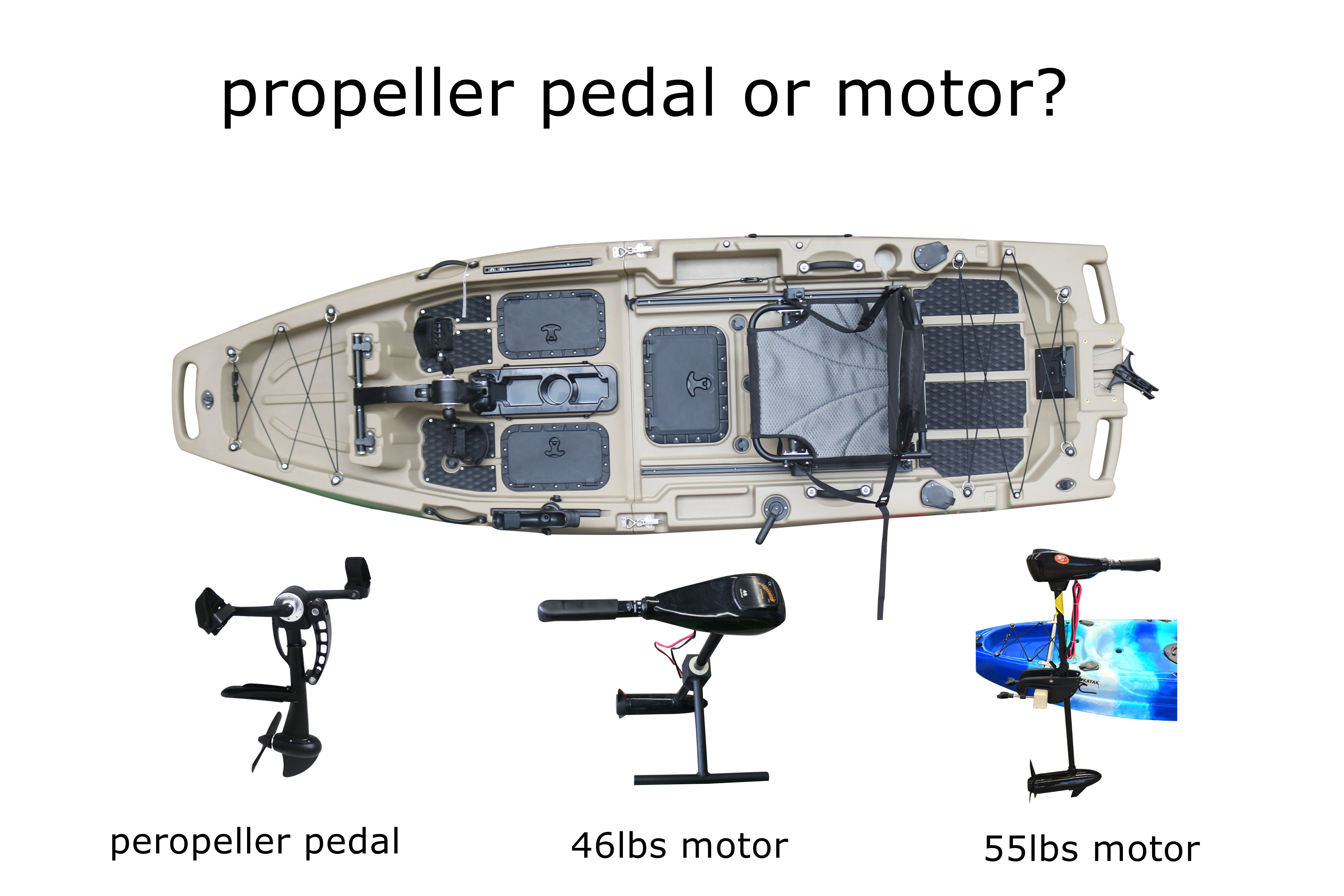 2025 NEW Modular Kayak 9.5ft P - Fishing Kayak Pedal Drive のレビューと価格