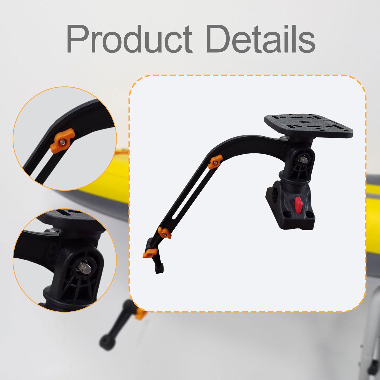 Fish Finder Portable Mount Stu - Fishing Kayak Fish Finder Mount のレビューと価格