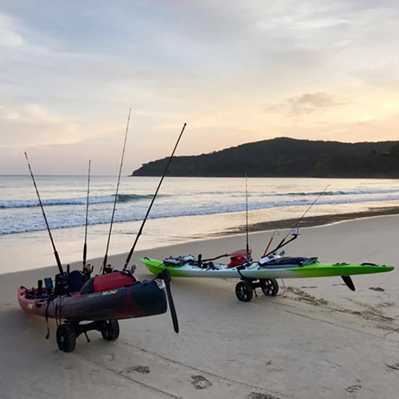 2-Wheel Canoe Boat Carrier Car - Fishing Kayak Cart のレビューと価格