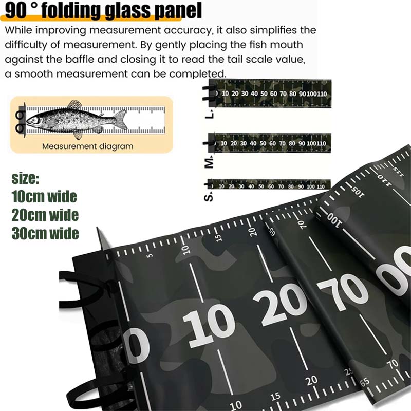 1pcs Fishing Ruler PVC Waterpr - Fishing Kayak Crate のレビューと価格