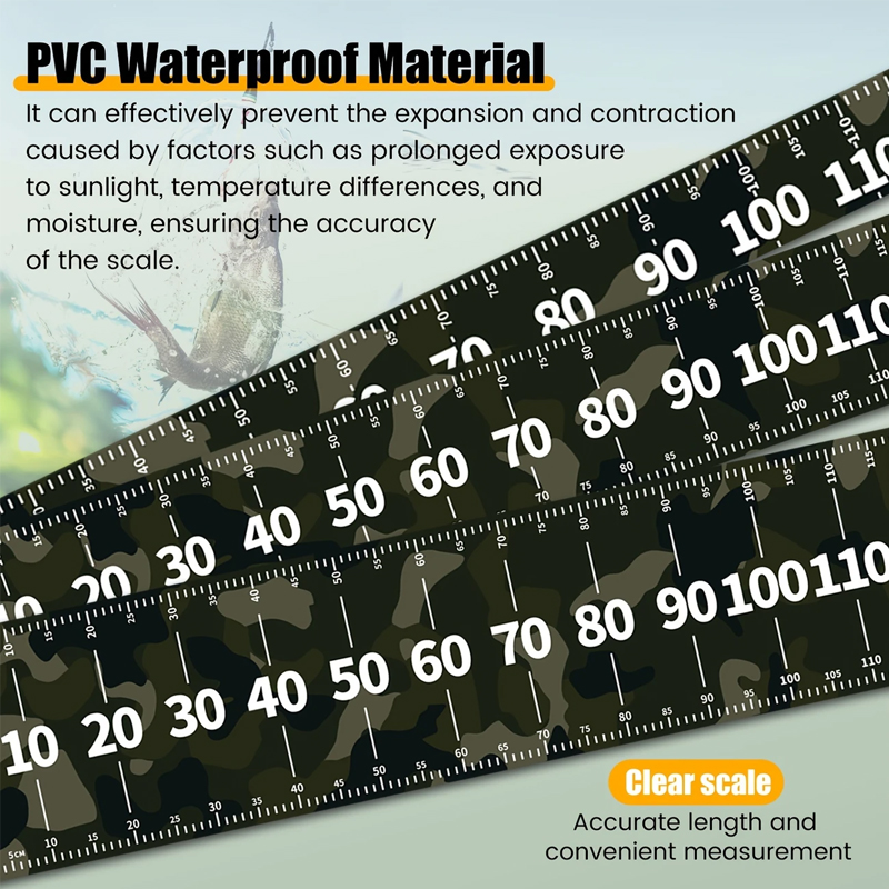 1pcs Fishing Ruler PVC Waterpr - Fishing Kayak Crate のレビューと価格