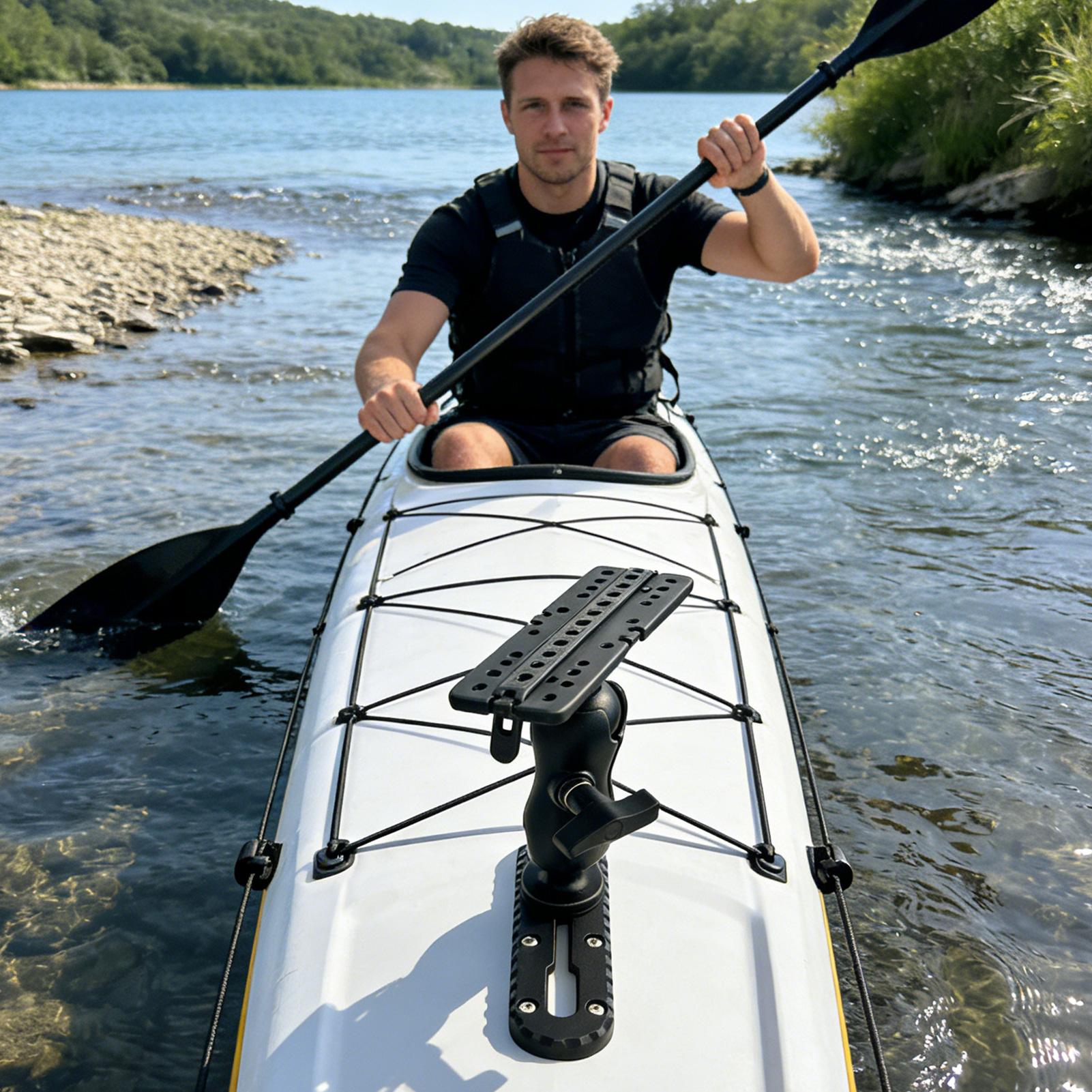 Kayak Track Mount With Screws  - Fishing Kayak Fish Finder Mount のレビューと価格