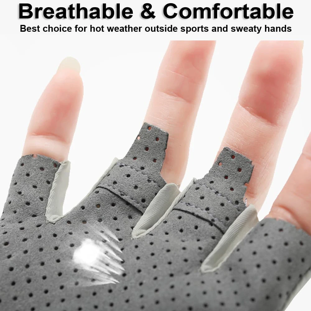 1 Pair Fingerless Driving/Fish - Fishing Kayak Paddle のレビューと価格