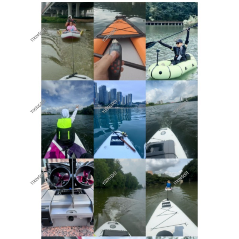 Dual Propeller Kayak Underwate - Fishing Kayak Trolling Motor のレビューと価格