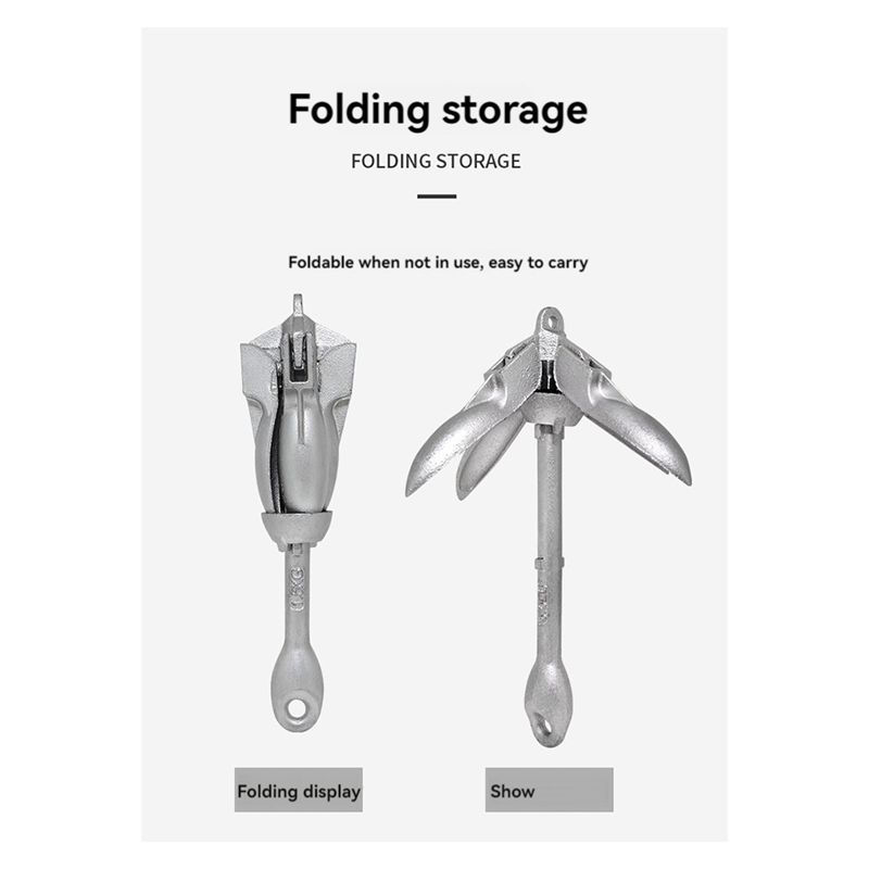 AB56-0.7KG Steel Folding Water - Fishing Kayak Anchor のレビューと価格