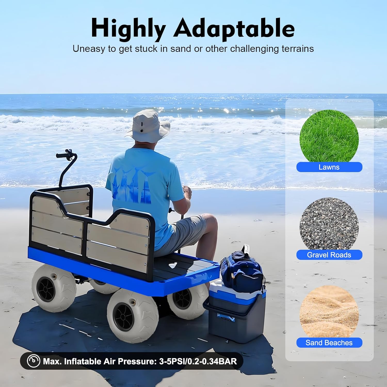 Beach Balloon Wheels 2 Pack 9  - Fishing Kayak Cart のレビューと価格