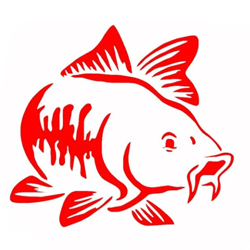 Car Sticker Cartoon Carp Fishi - Fishing Kayak Inflatable のレビューと価格