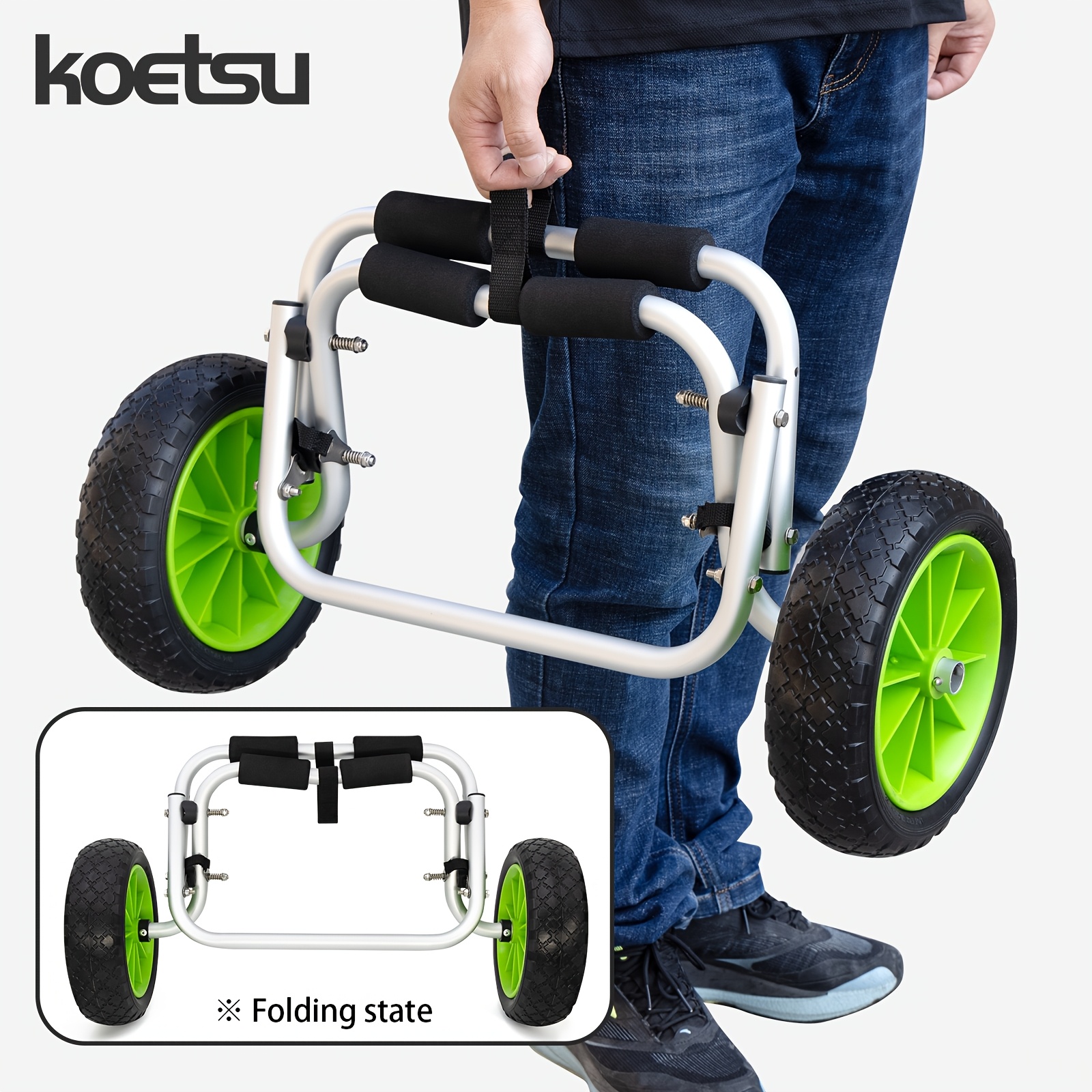 KOETSU Paddle Board Transport  - Fishing Kayak Cart のレビューと価格