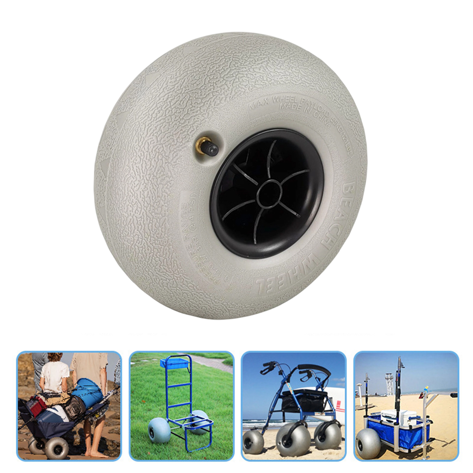 10In Balloon Wheels Profession - Fishing Kayak Cart のレビューと価格