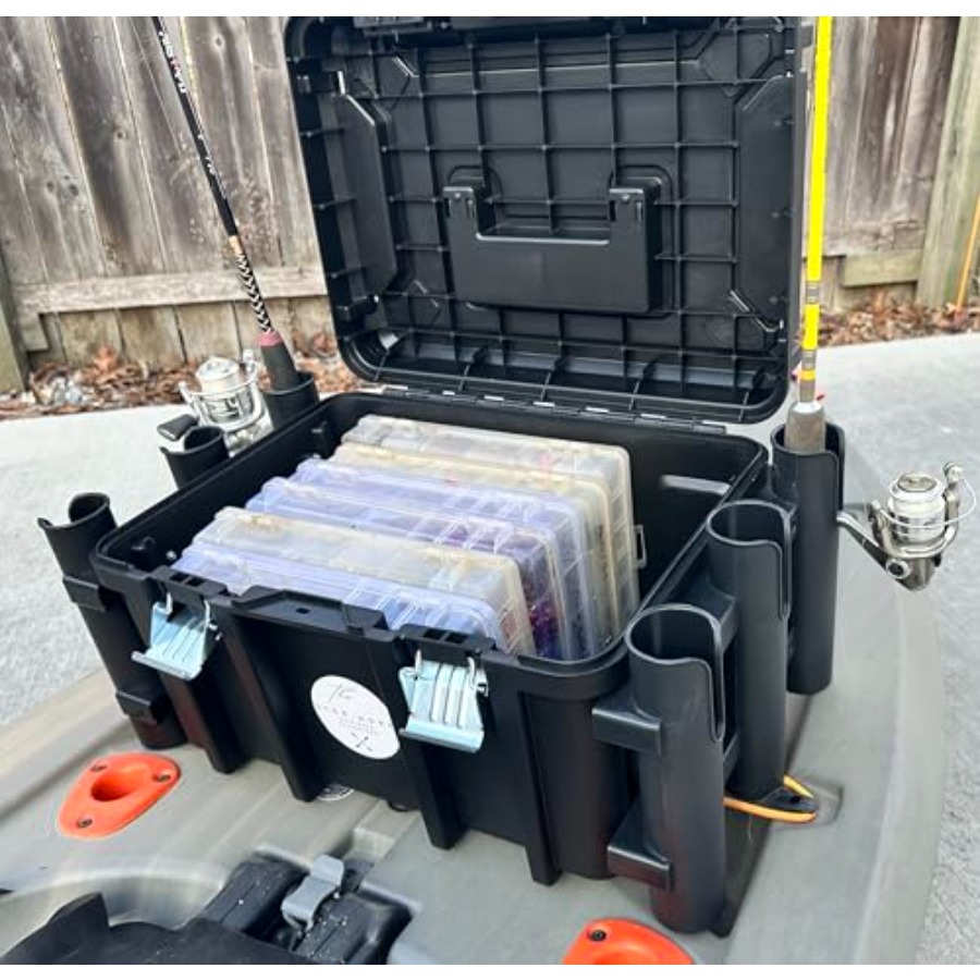 Kayak Fishing Crate - 6 Integr - Fishing Kayak Crate のレビューと価格