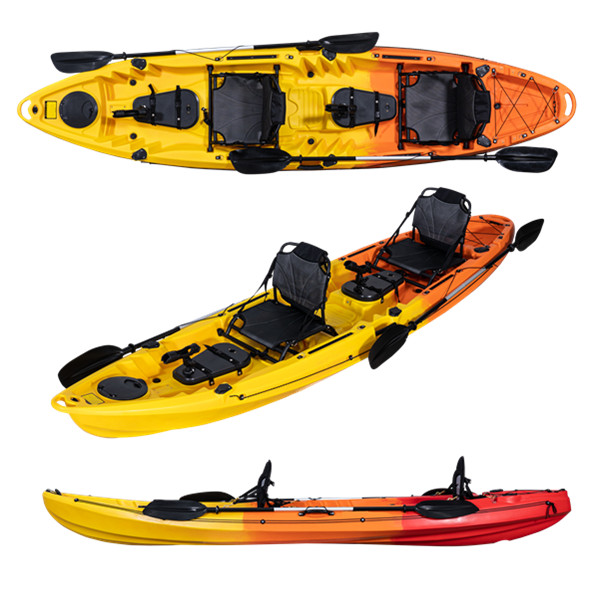 2+1 Seat Family Fishing Kayak  - Fishing Kayak Sit On Top のレビューと価格