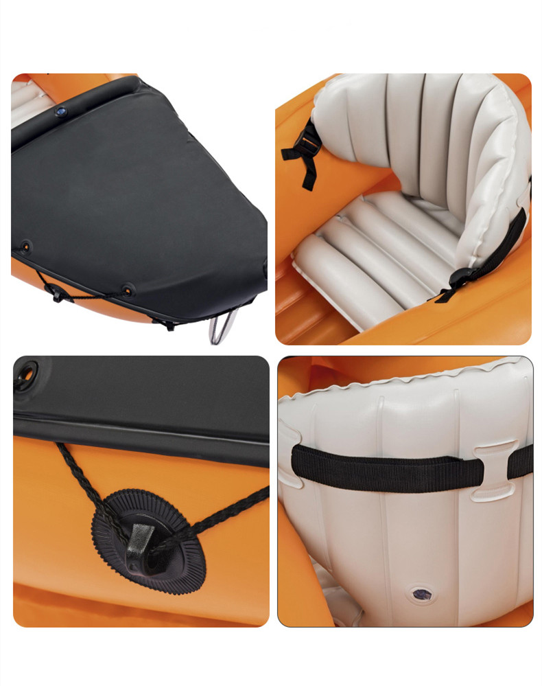 Inflatable Boats PVC Fishing B - Fishing Kayak Inflatable のレビューと価格