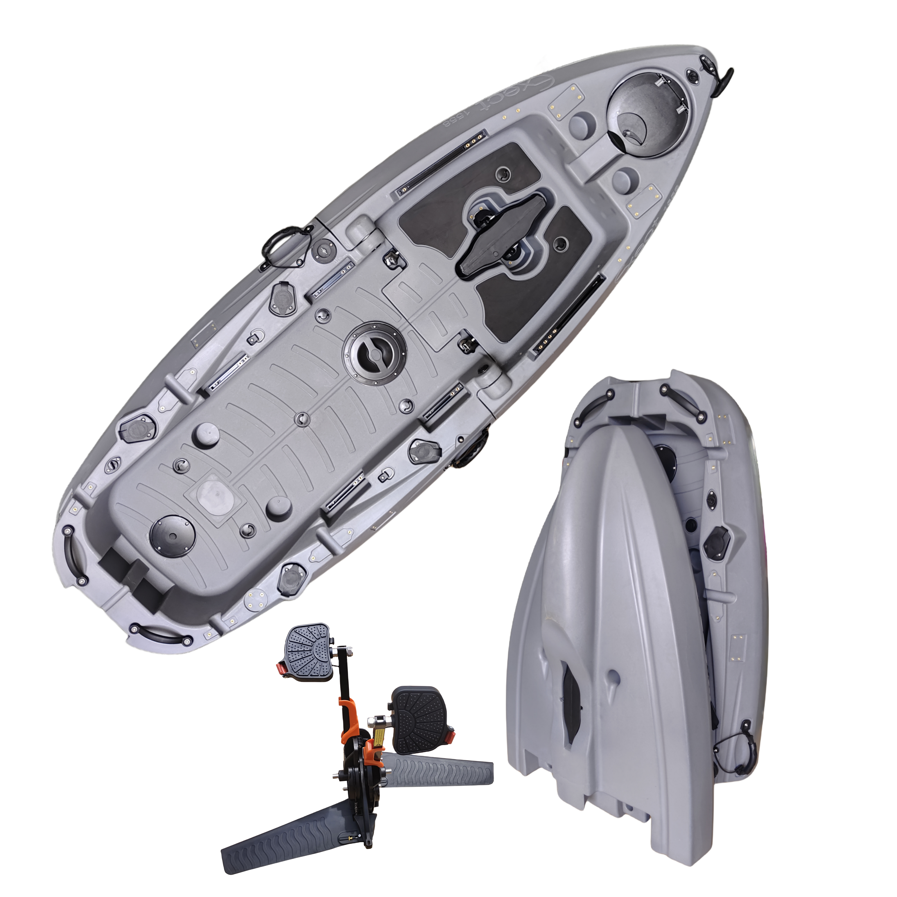 Plastic Kayak Pedal Kayak Fish - Fishing Kayak Seat のレビューと価格