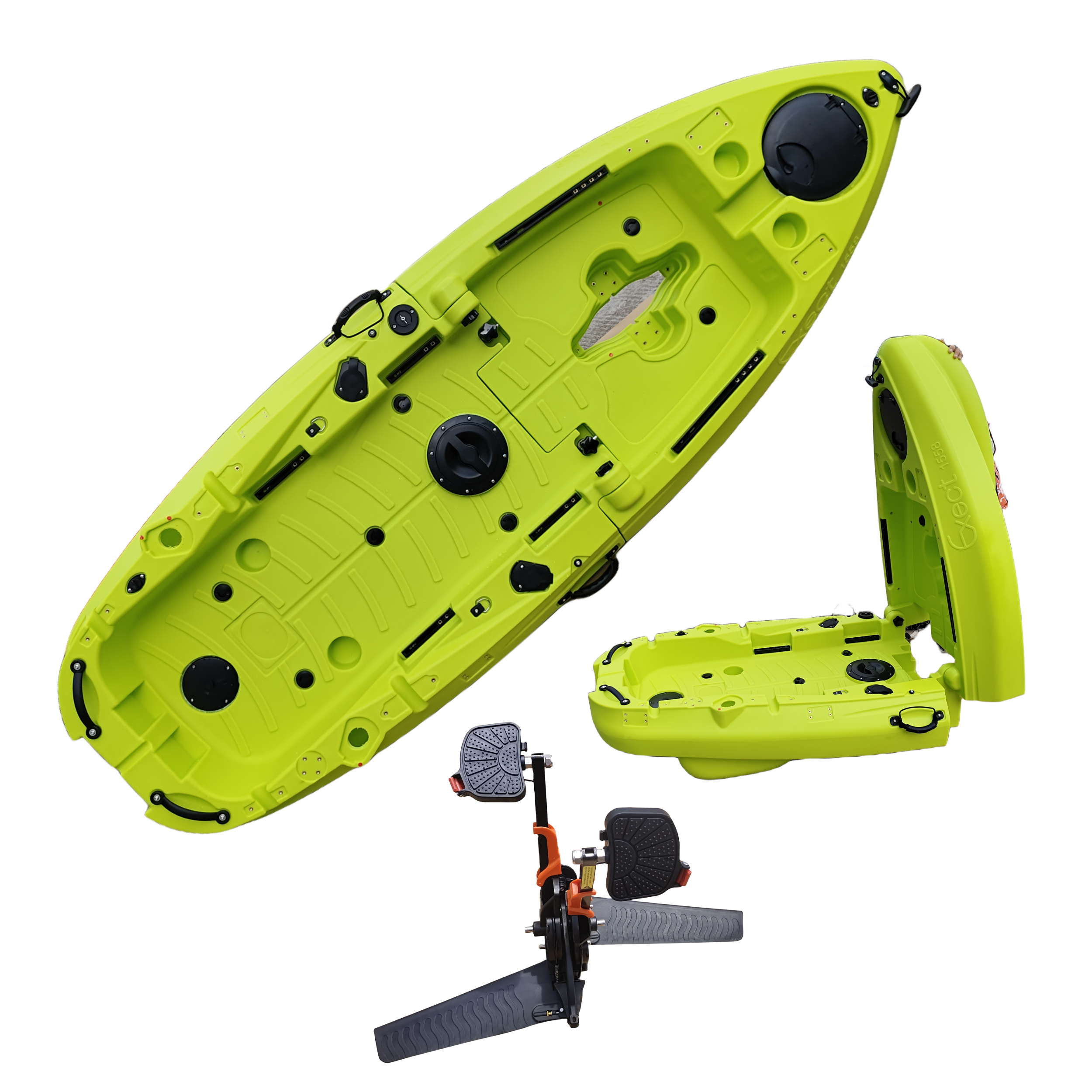 Plastic Kayak Pedal Kayak Fish - Fishing Kayak Seat のレビューと価格