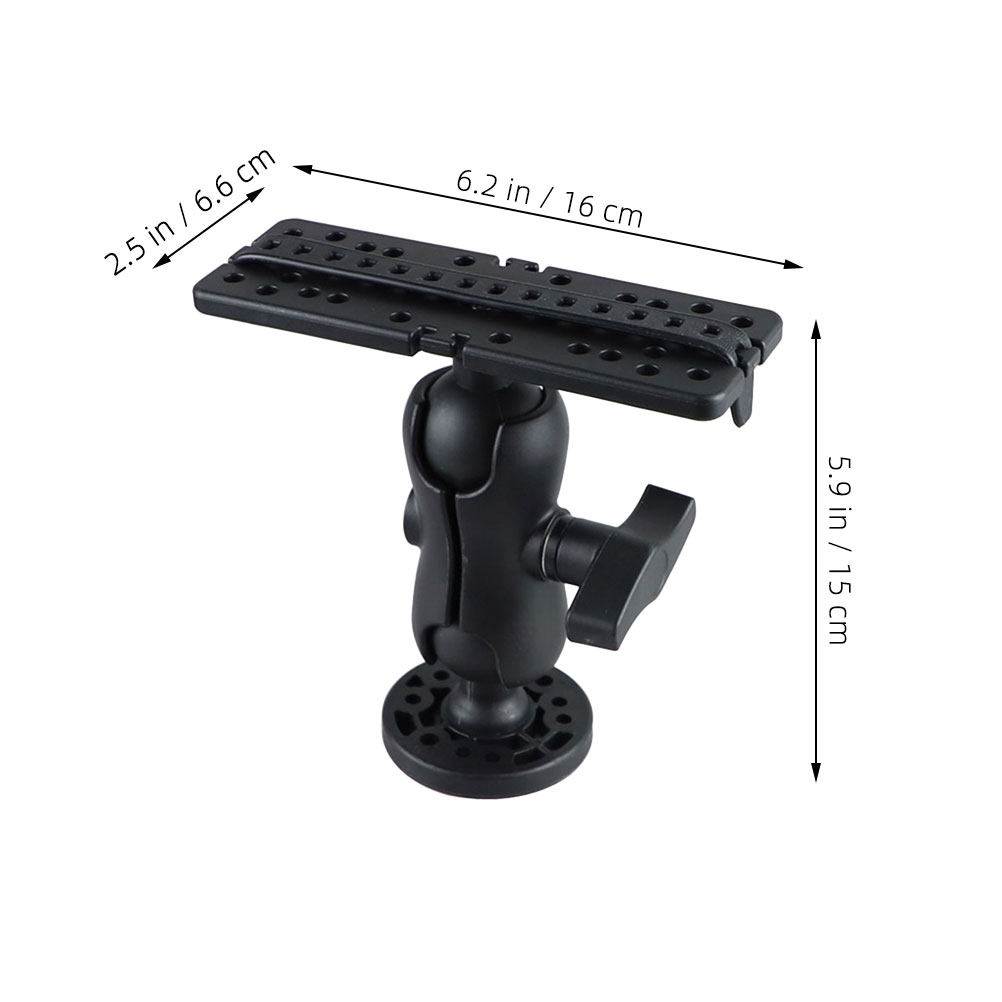 1Set 360 Degree Rotating Kayak - Fishing Kayak Fish Finder Mount のレビューと価格