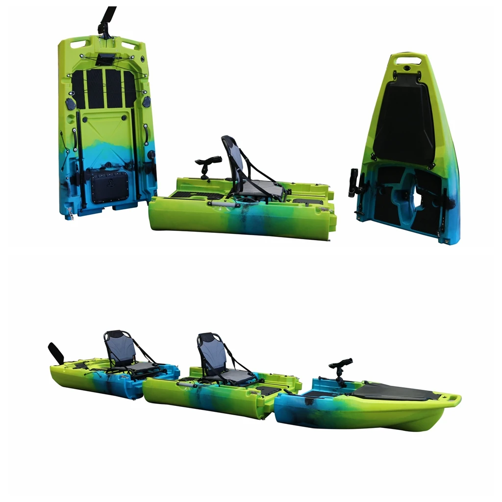 14-Foot hard plastic 2-person  - Fishing Kayak Pedal Drive のレビューと価格