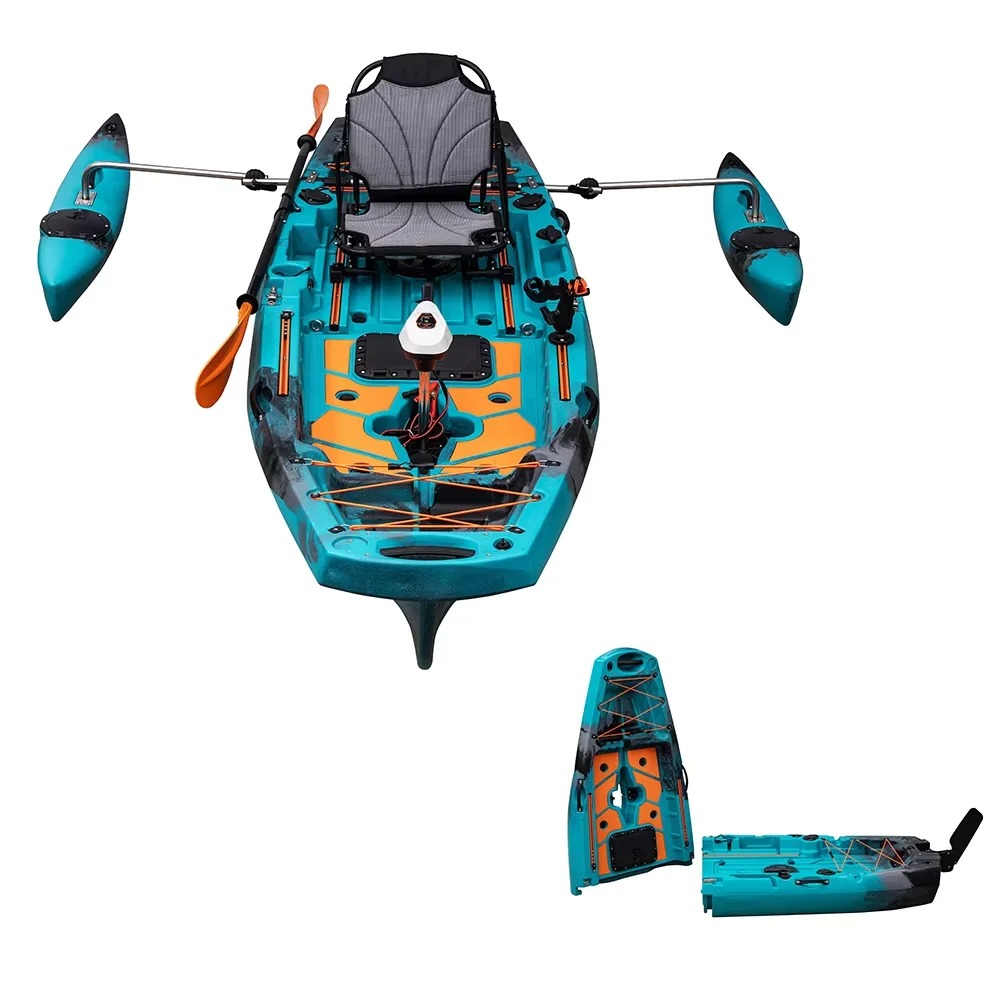 LLDPE Modular Kayak Canoe w/Pe - Fishing Kayak Pedal Drive のレビューと価格