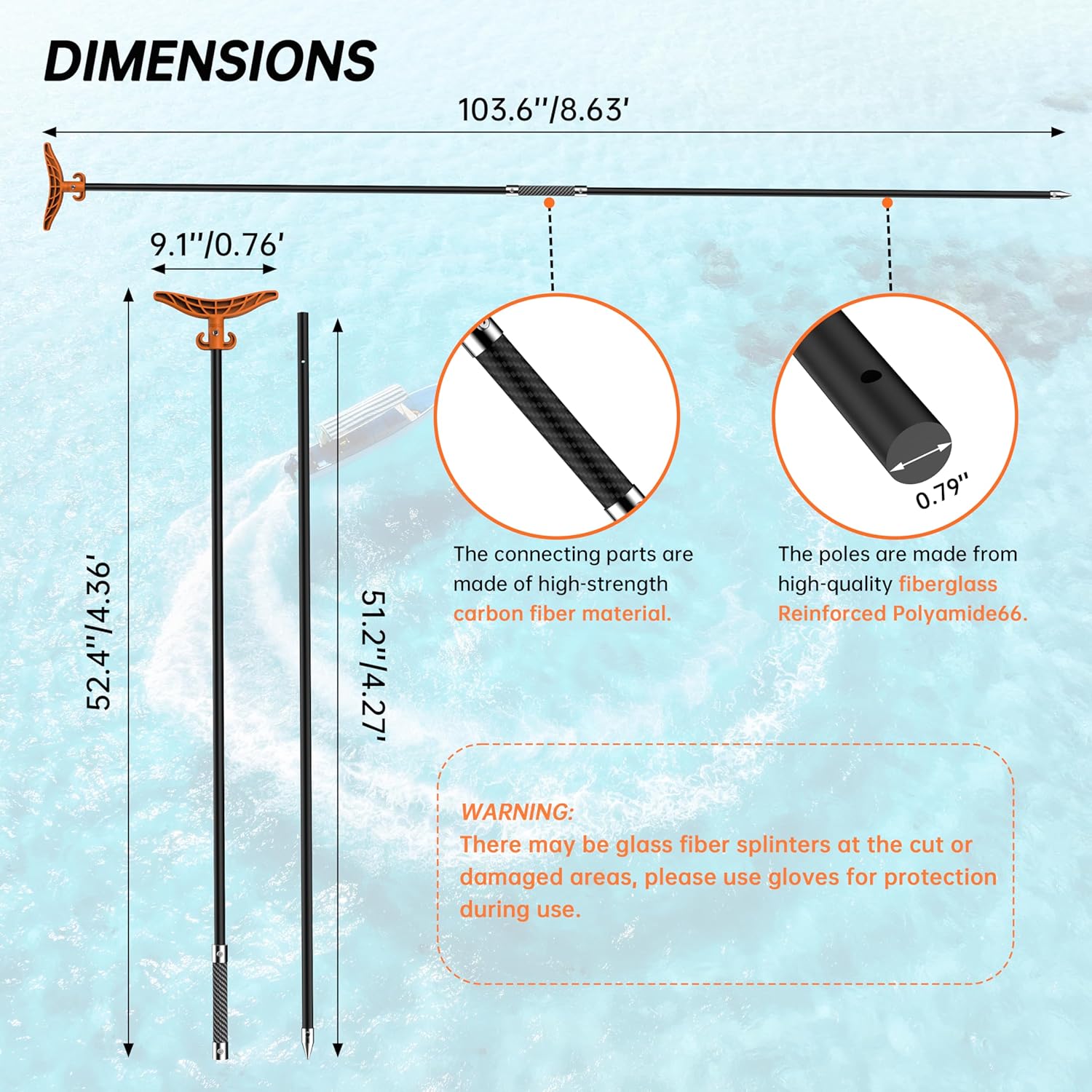 8.63' / 12.3' Shallow Water An - Fishing Kayak Anchor のレビューと価格