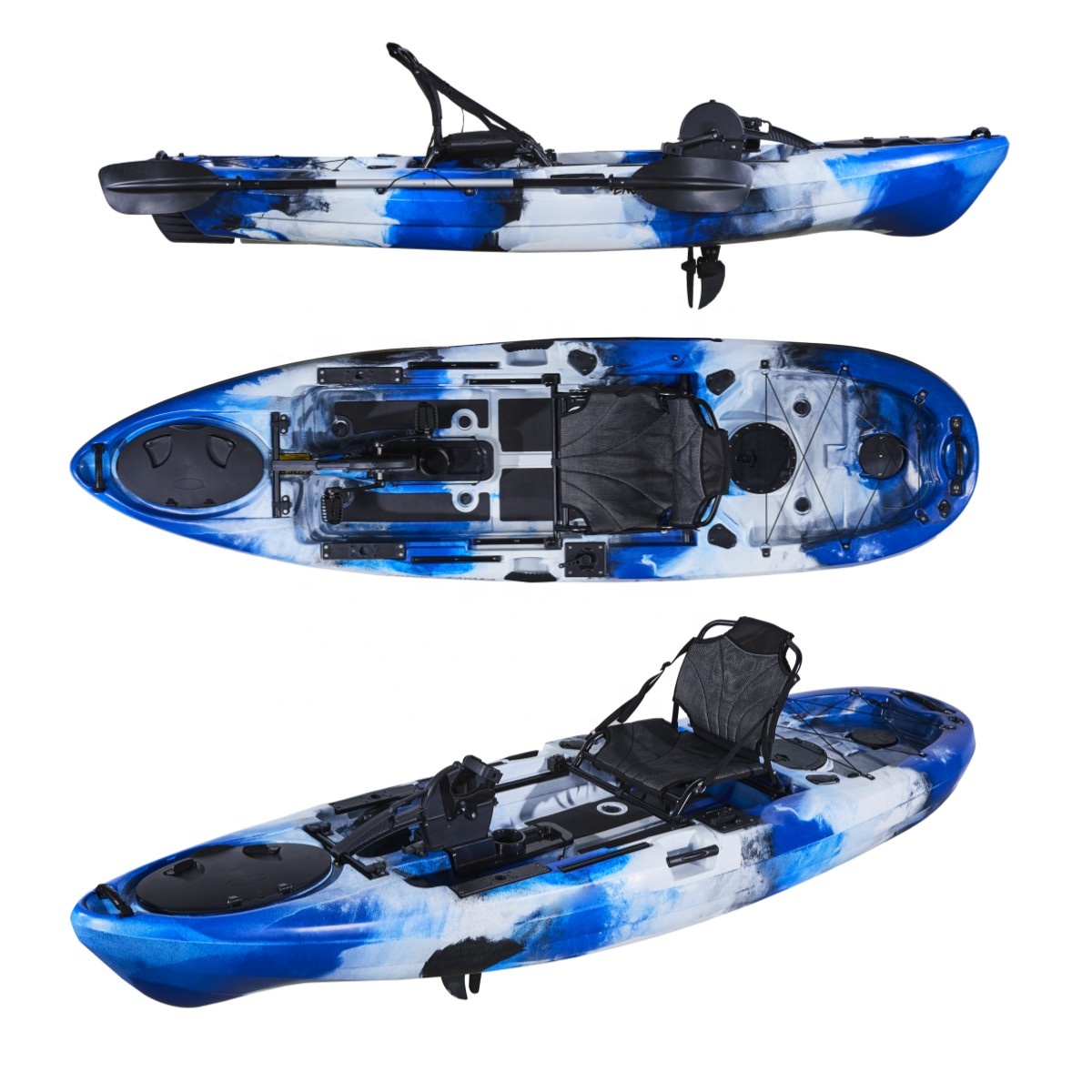 10FT Classic Pedal Fishing Kay - Fishing Kayak Pedal Drive のレビューと価格