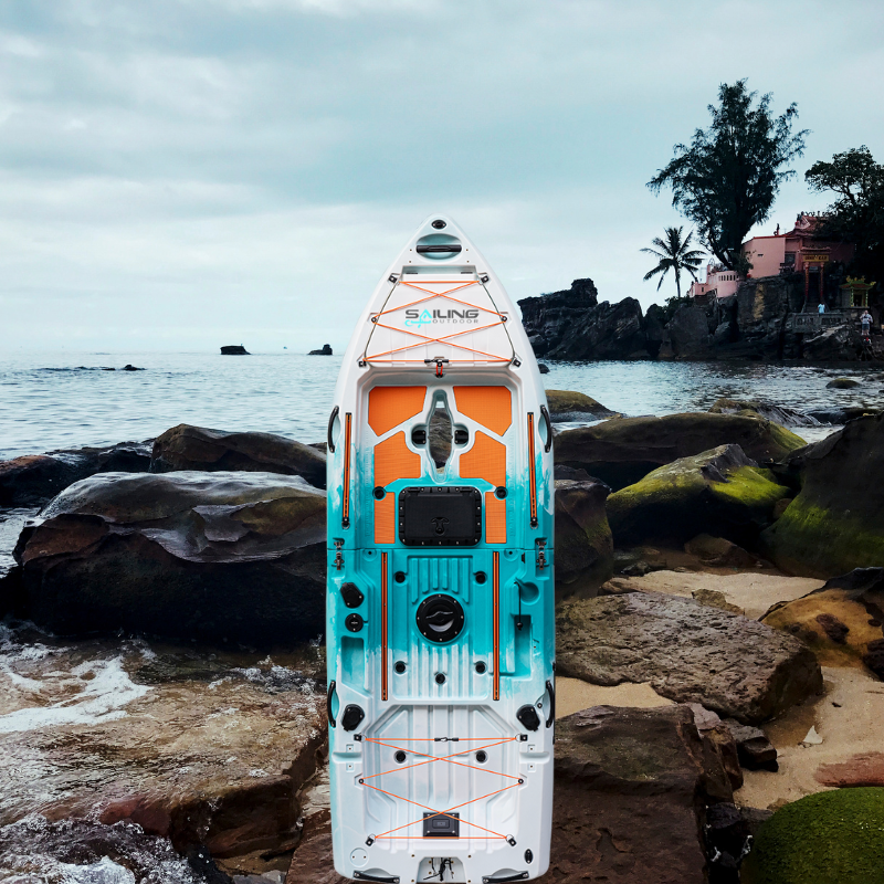 9.5ft Fishing Kayak Ultra Wide - Fishing Kayak Pedal Drive のレビューと価格
