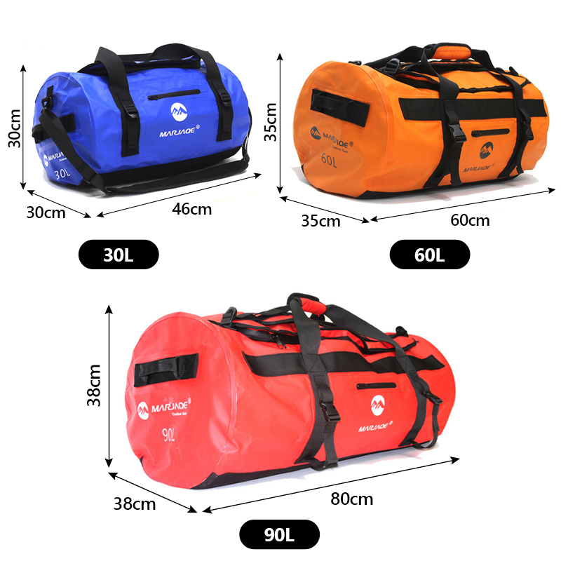 30L 60L 90L Waterproof Kayakin - Fishing Kayak Storage Bag のレビューと価格