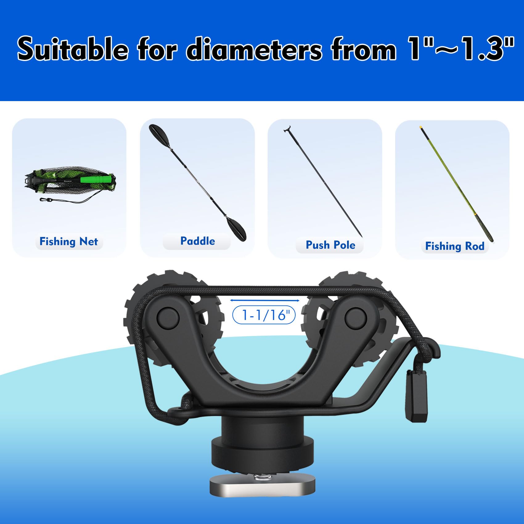 Kayak Rail Paddle Holder Kayak - Fishing Kayak Storage Bag のレビューと価格