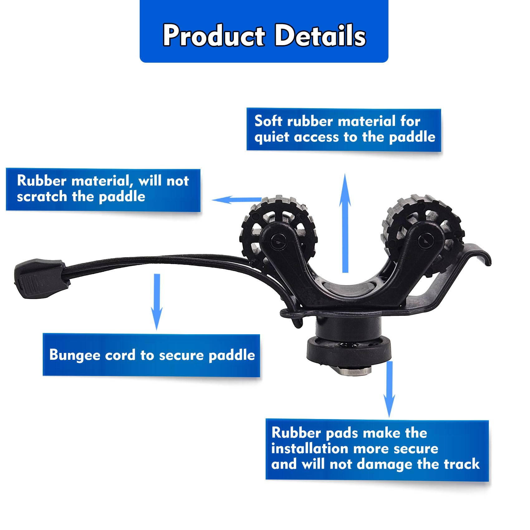 Kayak Rail Paddle Holder Kayak - Fishing Kayak Storage Bag のレビューと価格