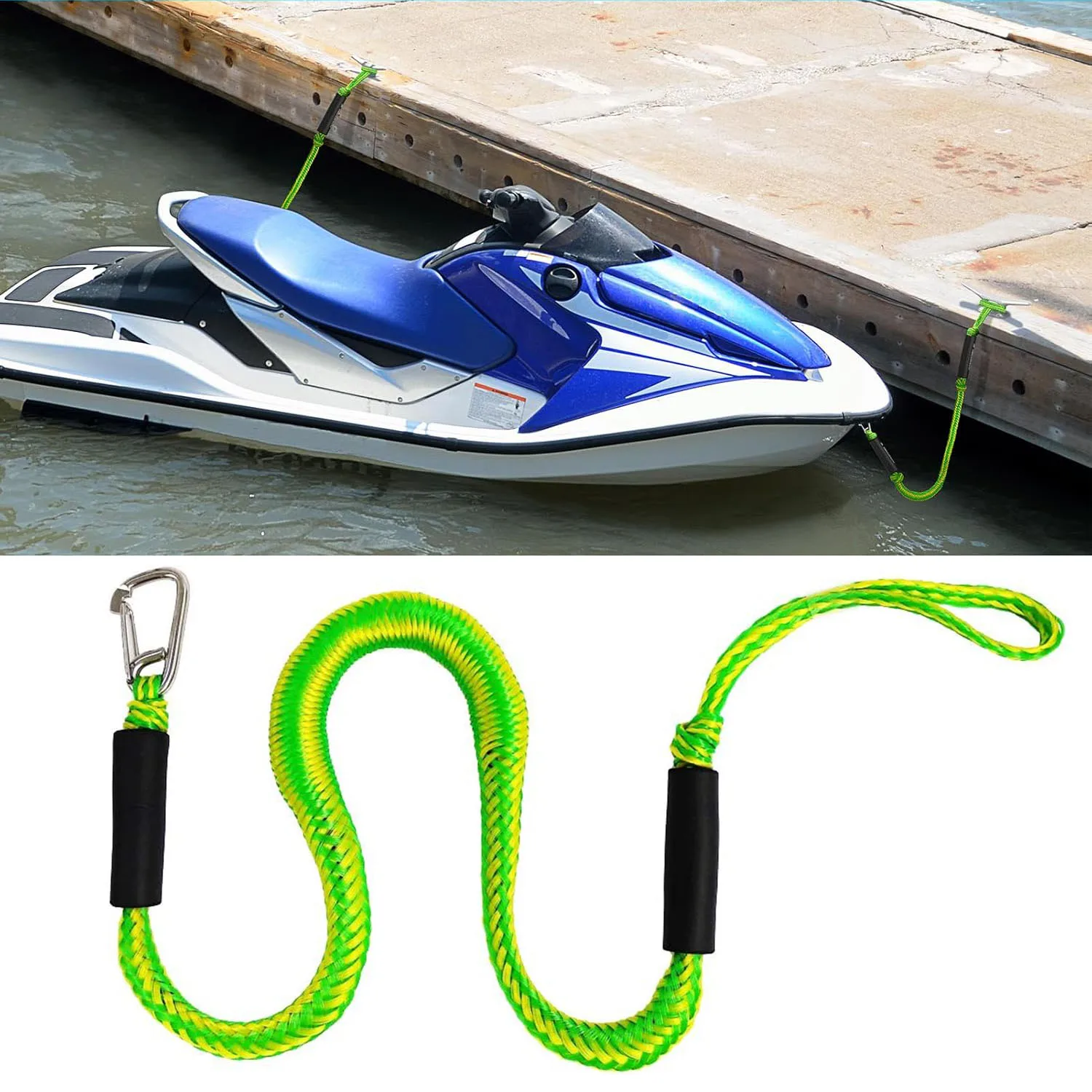 Boat Bungee Dock Lines Cords D - Fishing Kayak Anchor のレビューと価格