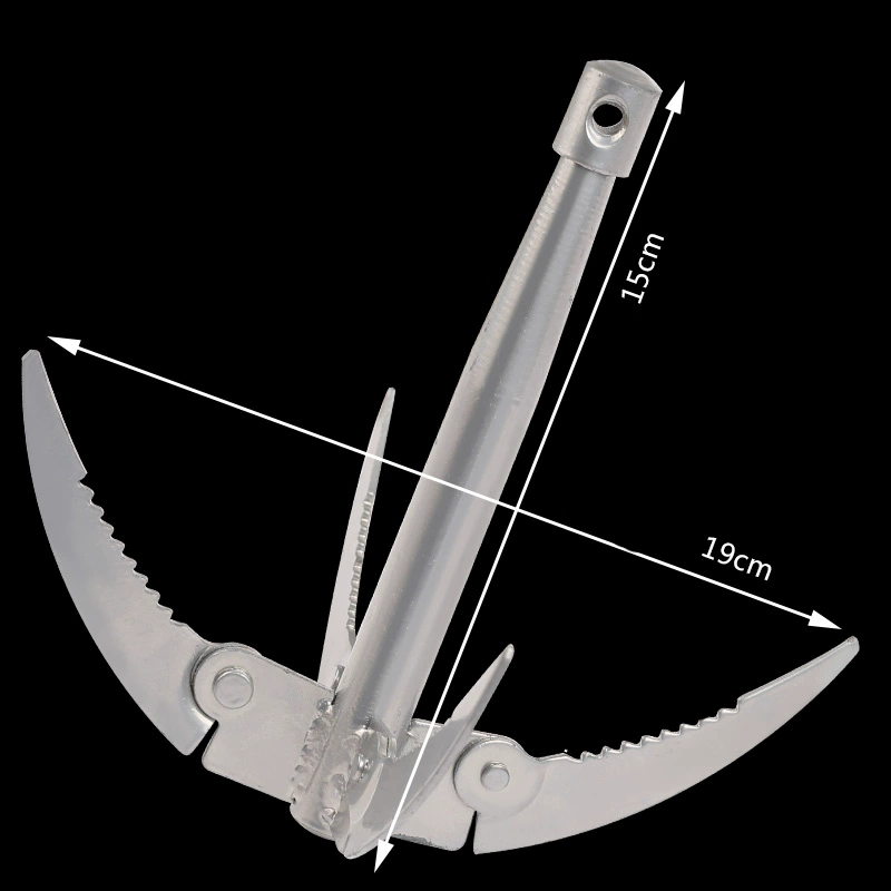 4 Claw Anchor Sickle Foldable  - Fishing Kayak Anchor のレビューと価格