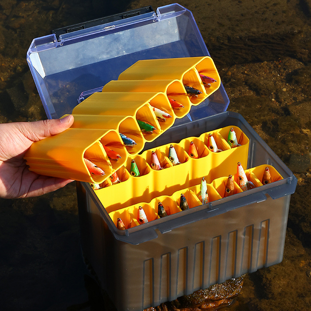 24 Grids Plastic Fishing Box W - Fishing Kayak Crate のレビューと価格