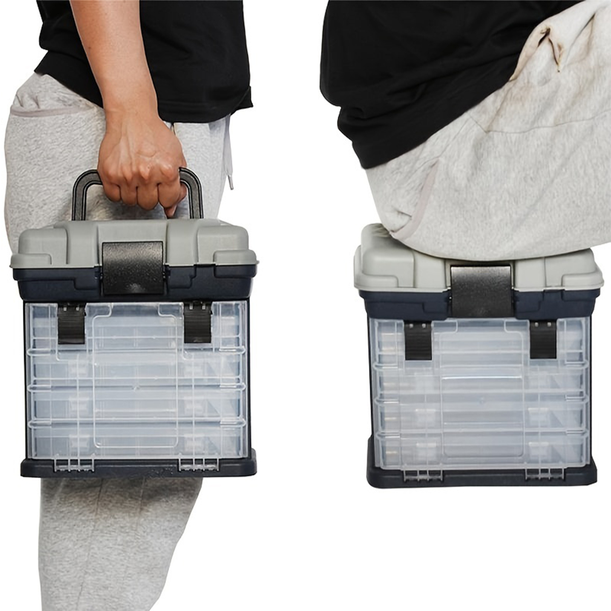 Multifunction Fashing Tackle B - Fishing Kayak Crate のレビューと価格