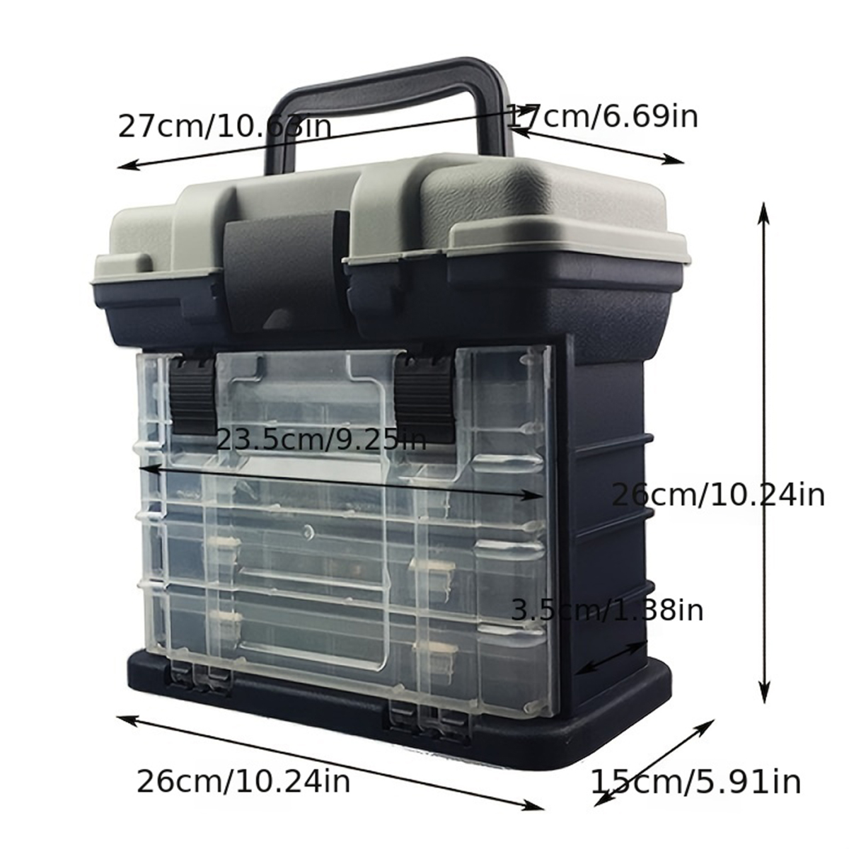 Multifunction Fashing Tackle B - Fishing Kayak Crate のレビューと価格