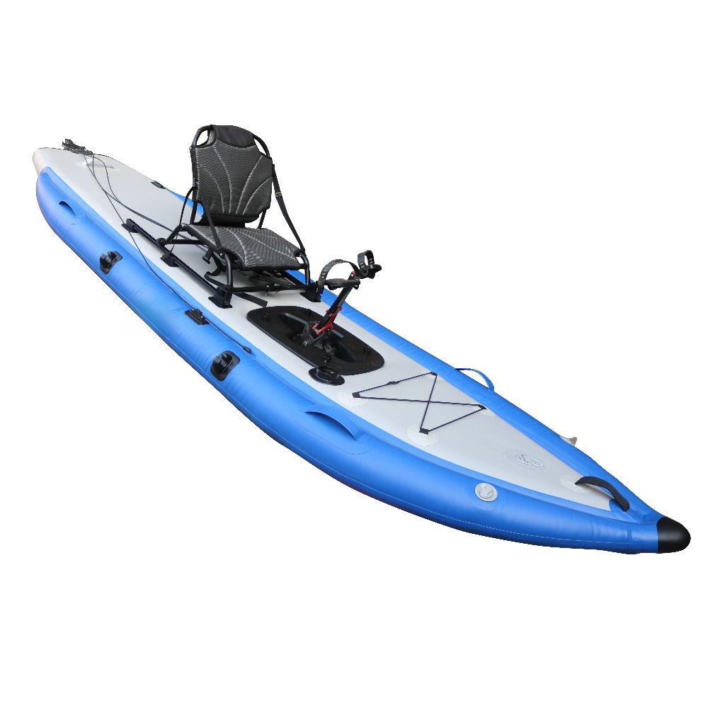 12ft Single Sit-On-Top Inflata - Fishing Kayak Pedal Drive のレビューと価格