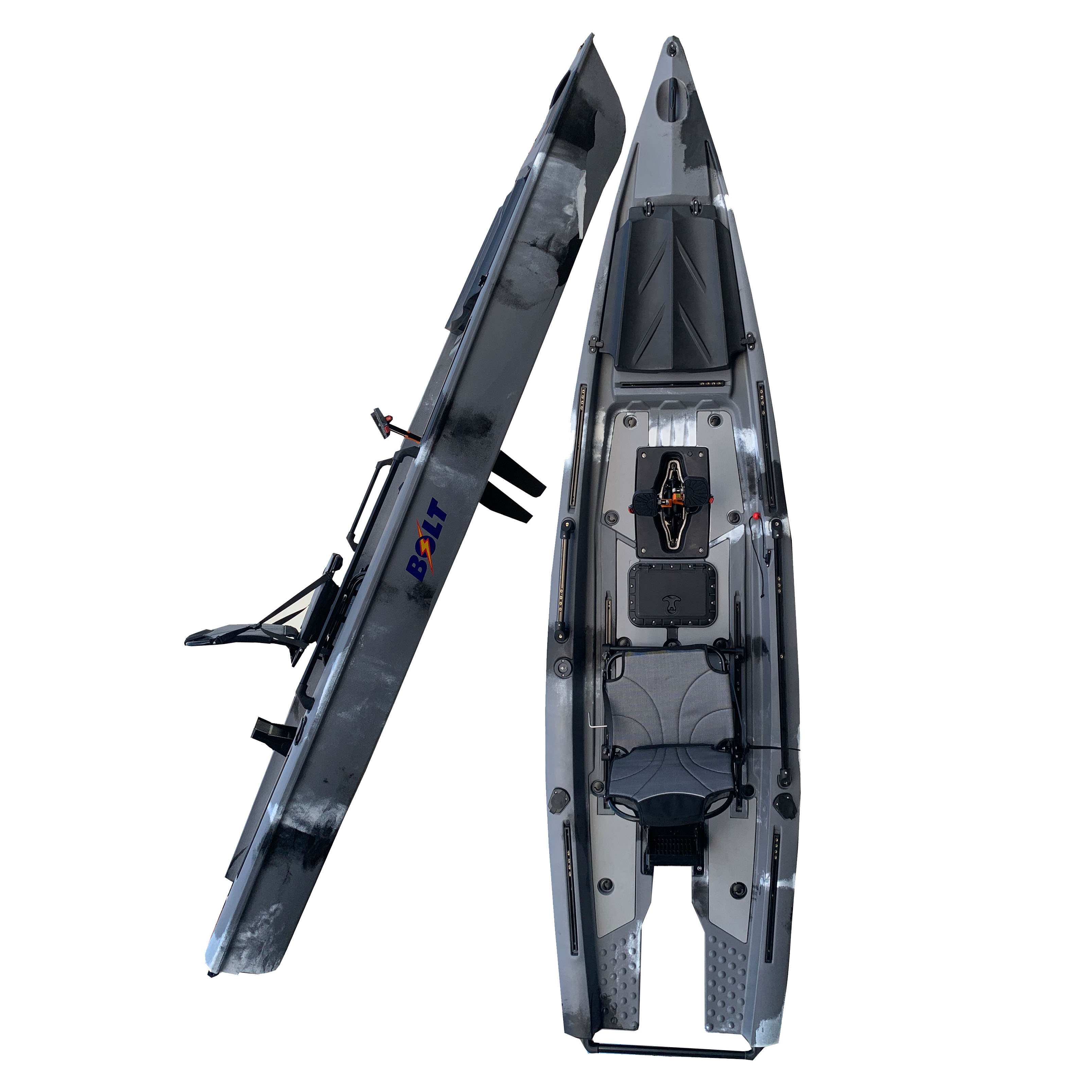 Single Skiff Boat Solo Kayak S - Fishing Kayak Sit On Top のレビューと価格