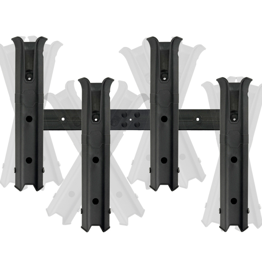 Adjustable Four Pole Plastic F - Fishing Kayak Rod Holder のレビューと価格