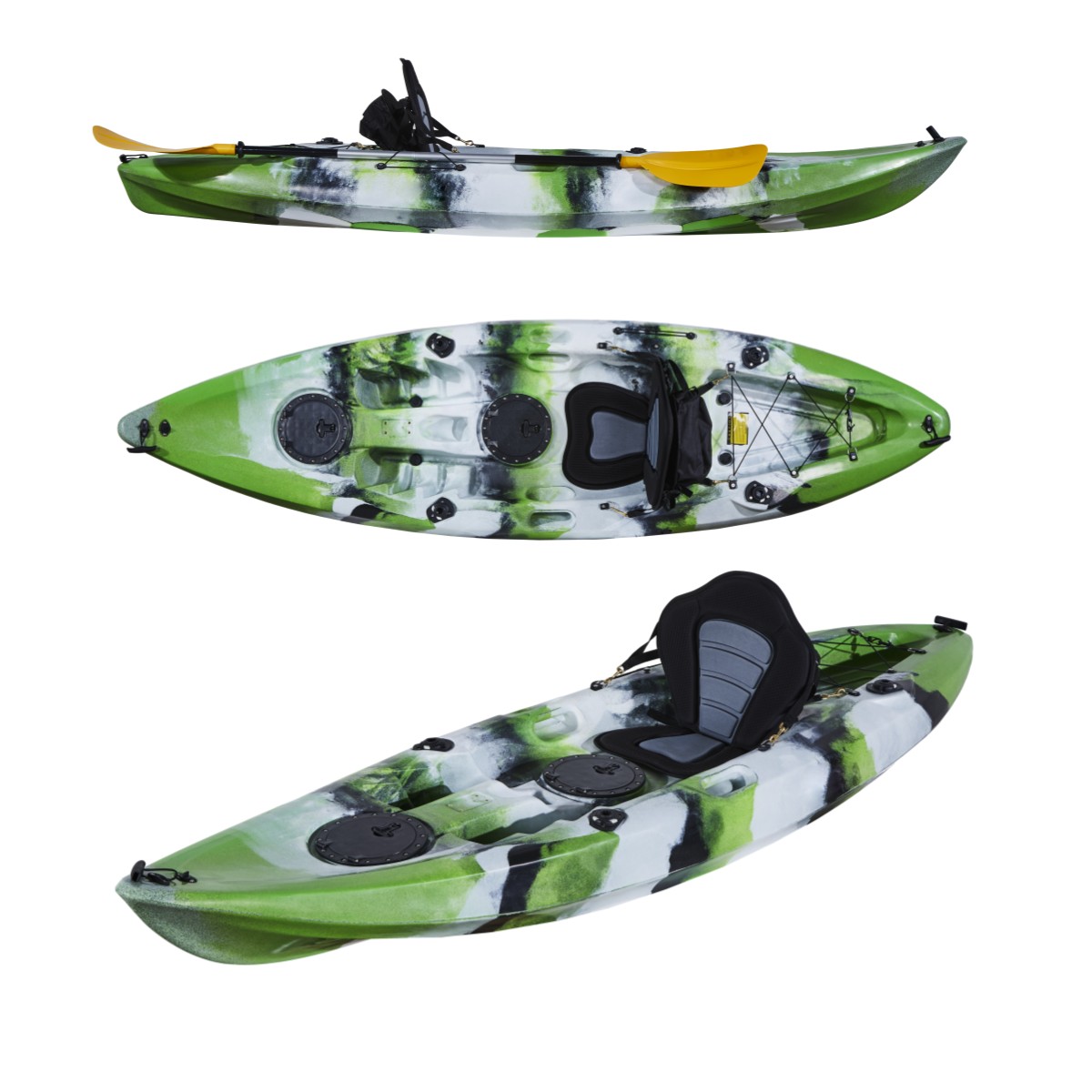 Made In China Single Person Fi - Fishing Kayak Sit On Top のレビューと価格