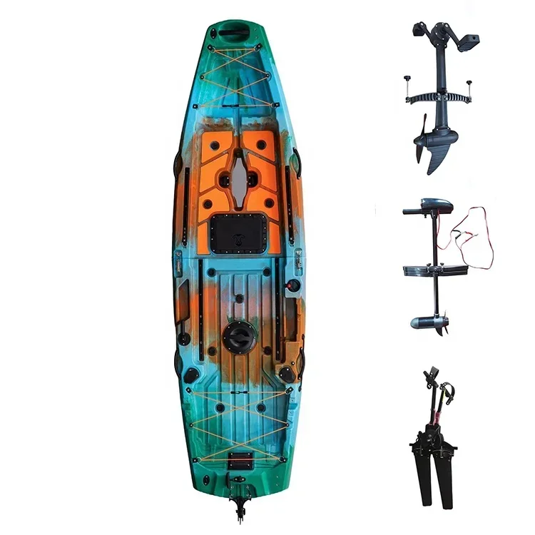 9.5ft 1 Person Folding Plastic - Fishing Kayak Pedal Drive のレビューと価格