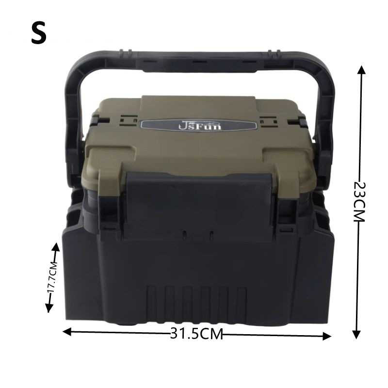Large Fishing Box Organizer Mu - Fishing Kayak Crate のレビューと価格