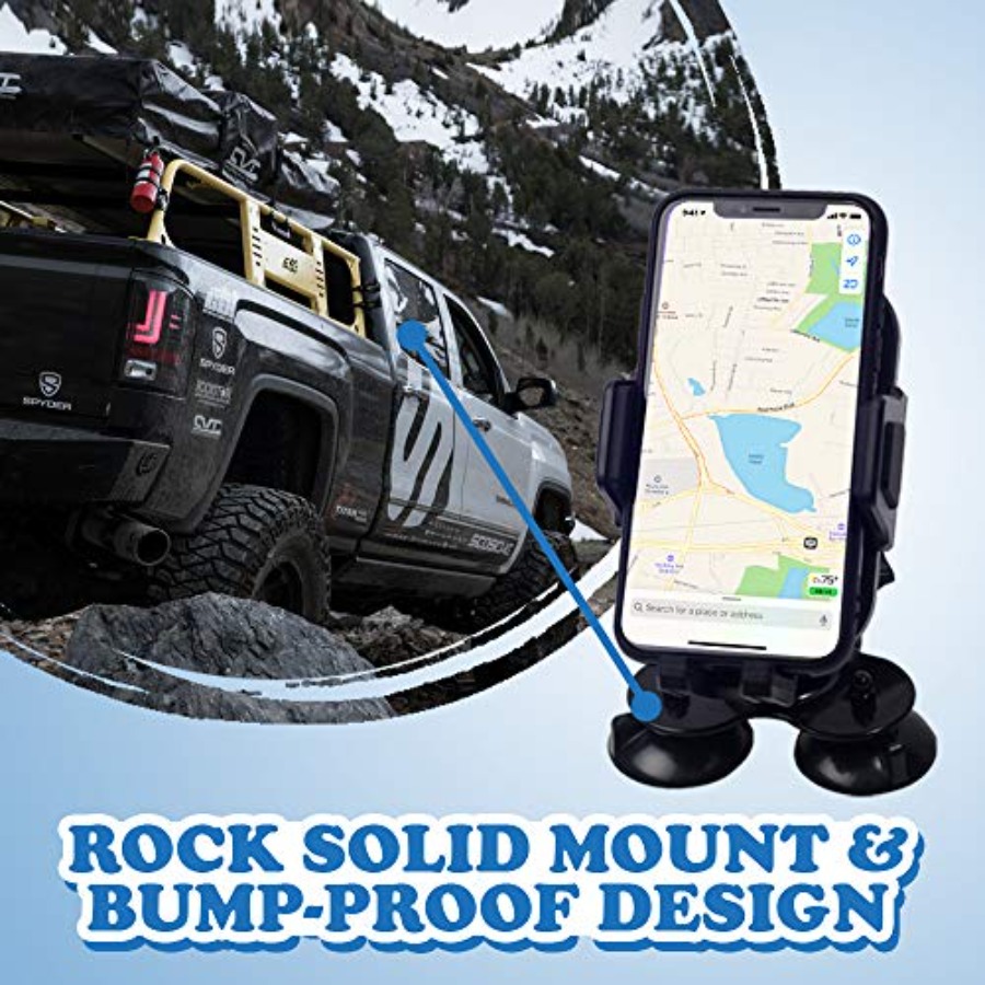 Strong Suction Phone Mount Bas - Fishing Kayak Fish Finder Mount のレビューと価格
