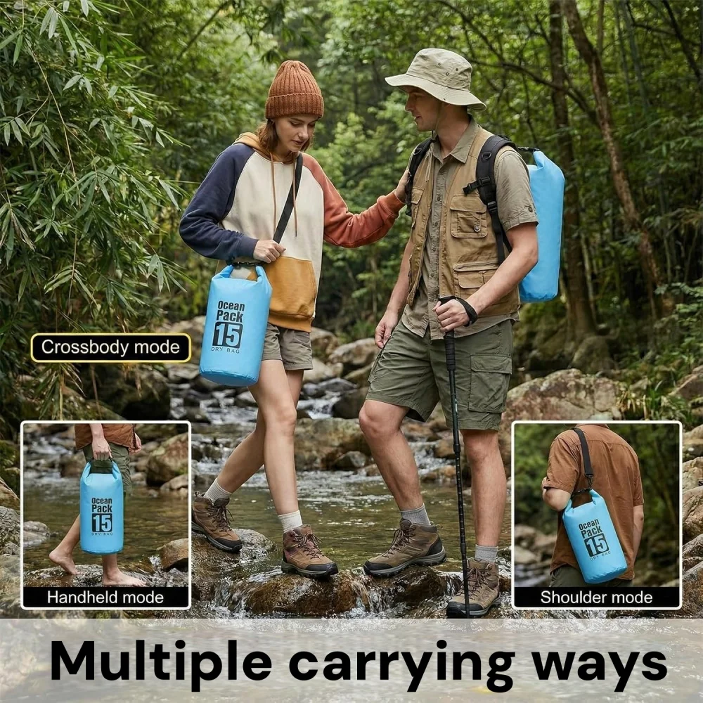 500D Waterproof Dry Bag Floati - Fishing Kayak Storage Bag のレビューと価格