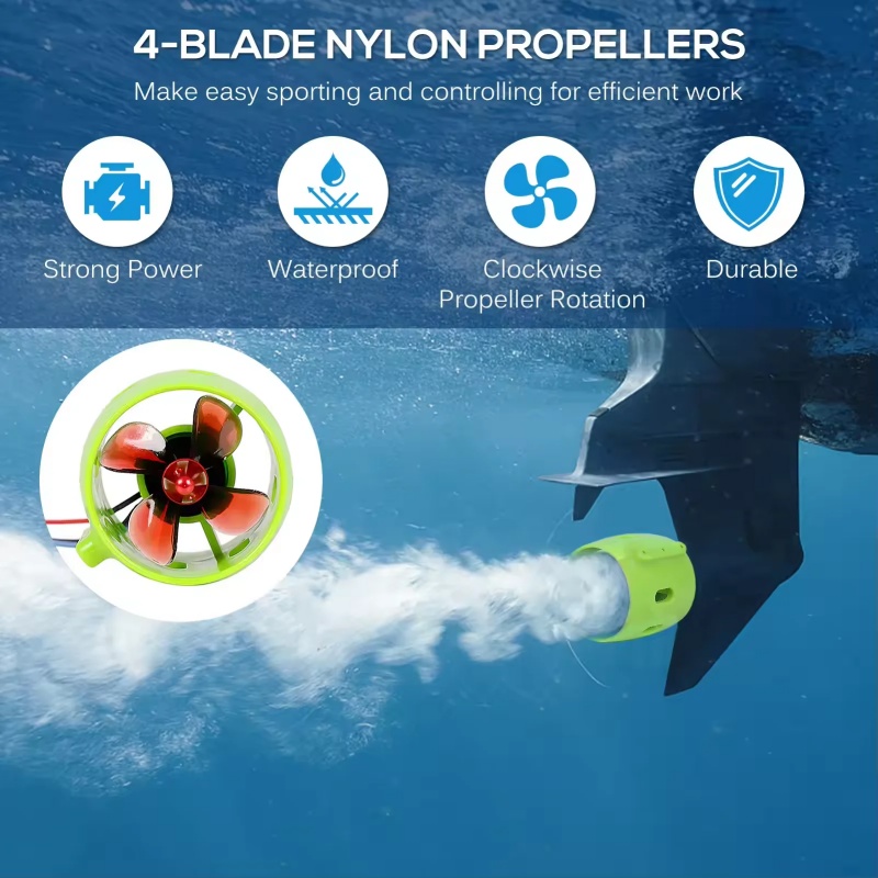 12-24V 20A Brushless Underwate - Fishing Kayak Trolling Motor のレビューと価格
