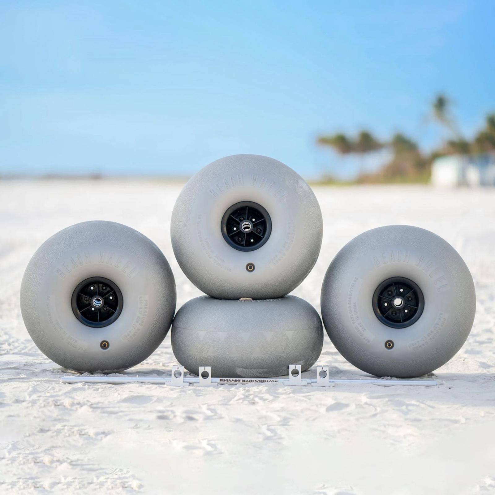 Inflatable Balloon Tire 16 Inc - Fishing Kayak Cart のレビューと価格