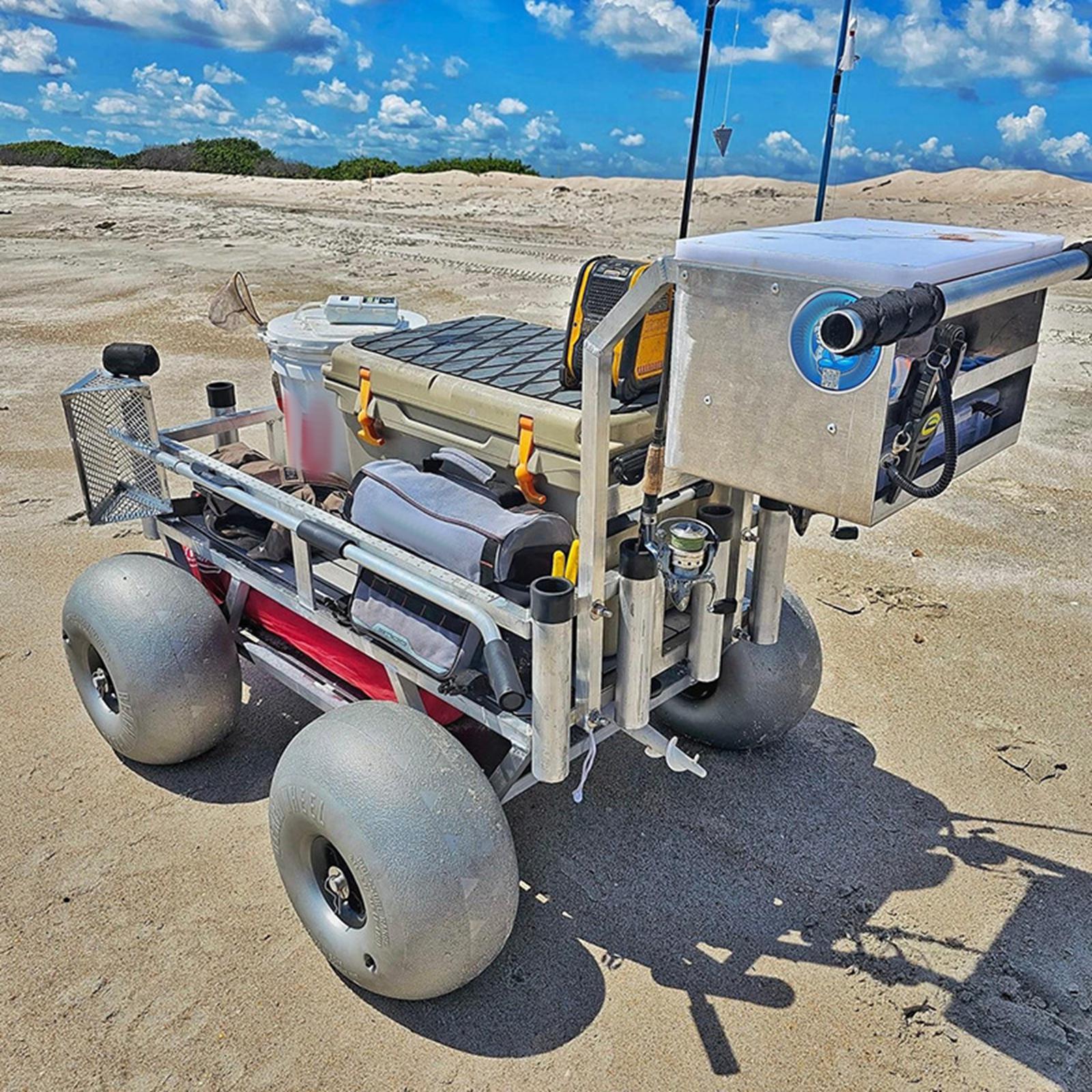 Inflatable Balloon Tire 16 Inc - Fishing Kayak Cart のレビューと価格