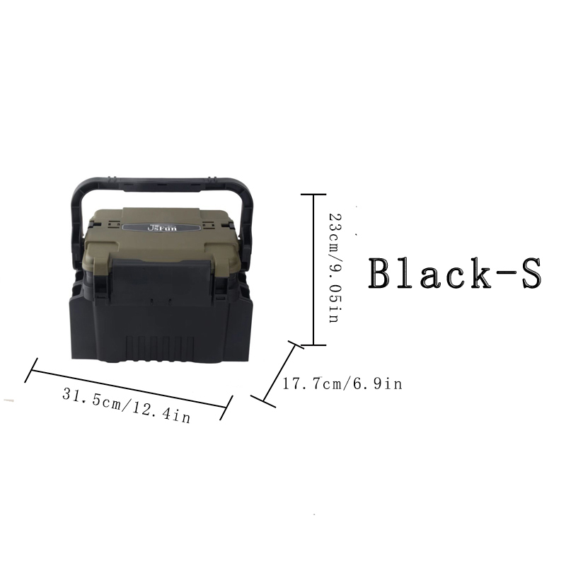 Large Fishing Box Organizer Mu - Fishing Kayak Crate のレビューと価格