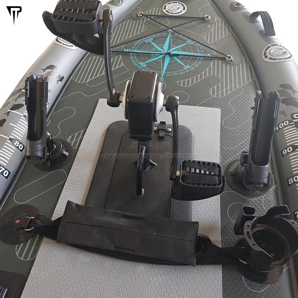 JTRDA 2024 New Inflatable Kaya - Fishing Kayak Pedal Drive のレビューと価格