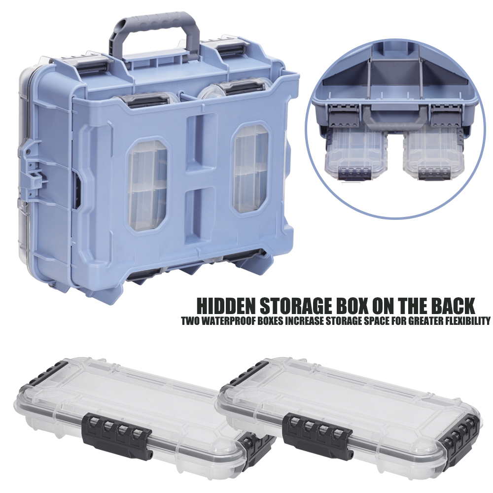 SAMOLLA Fishing Tackle Box Lar - Fishing Kayak Crate のレビューと価格