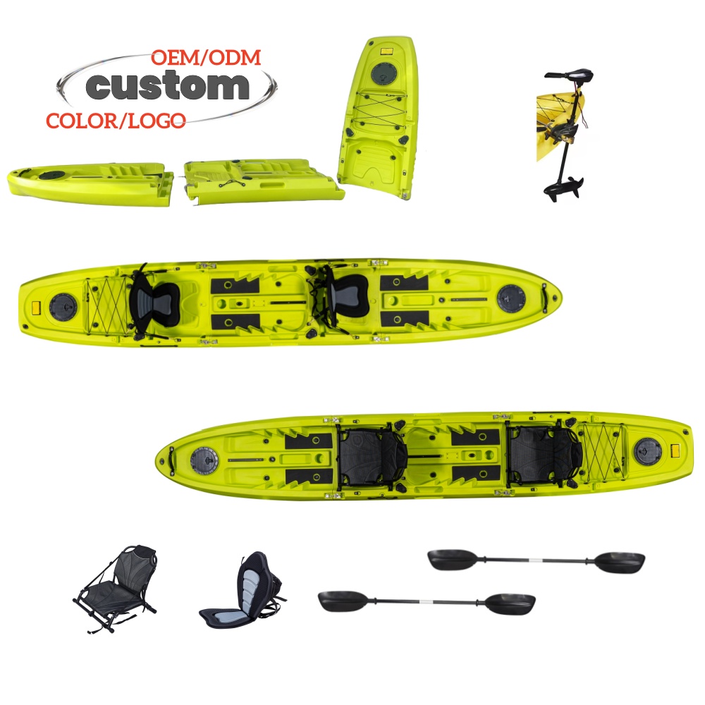 New Modular Tandem Double Sit- - Fishing Kayak Sit On Top のレビューと価格