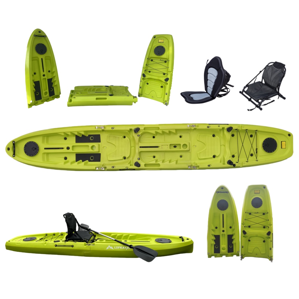 New Modular Tandem Double Sit- - Fishing Kayak Sit On Top のレビューと価格